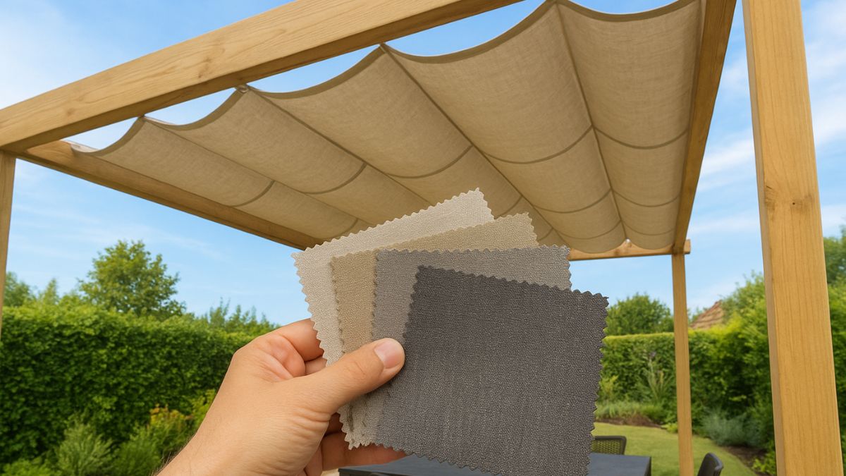 choix toile pergola